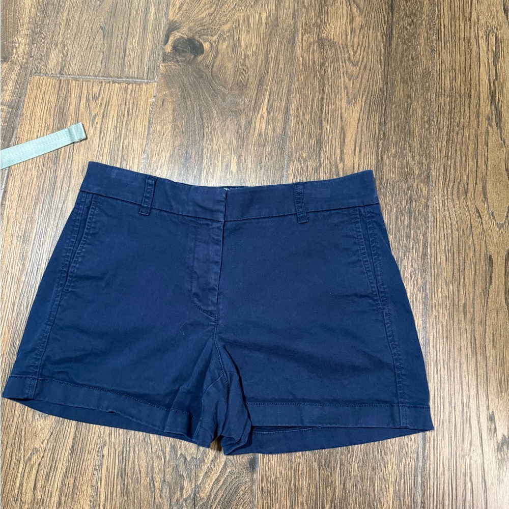 J. Crew Dark Blue Women's Bermudas